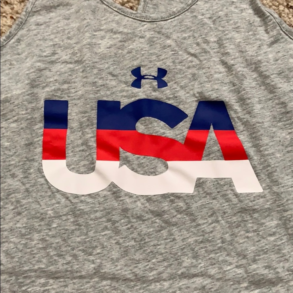 Racer back Under Armour USA Shirt!! 🇺🇸